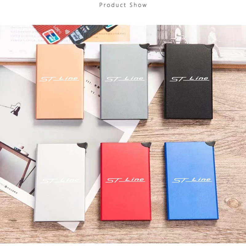 For Ford ST Line MK2 Car Credit Card Holder Men Slim Anti Protect Travel ID Cardholder Women Rfid Wallet Metal Case Porte Carte 
For Ford ST Line MK2 Car Credit Card Holder Men Slim Anti Protect Travel ID Cardholder Women Rfid Wallet Metal Case Porte Carte