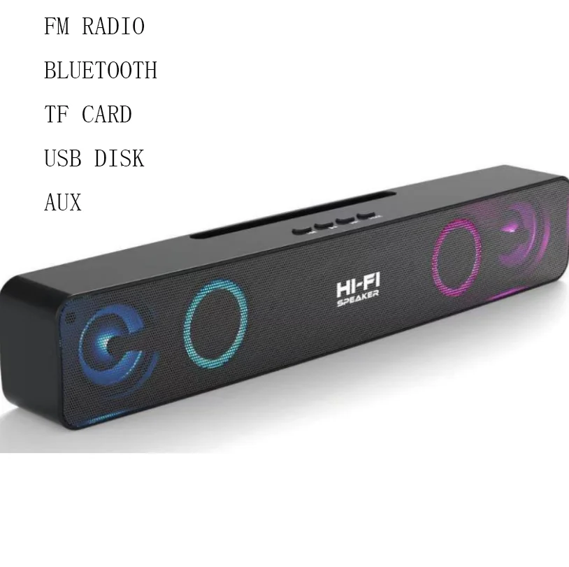 2021 New FM Radio Bluetooth 5.0 Portable Home Desktop Mobile Audio Colorful Lights Bluetooth Sound Blaster Outdoor HIFI Speaker
2021 New FM Radio Bluetooth 5.0 Portable Home Desktop Mobile Audio Colorful Lights Bluetooth Sound Blaster Outdoor HIFI Speaker
