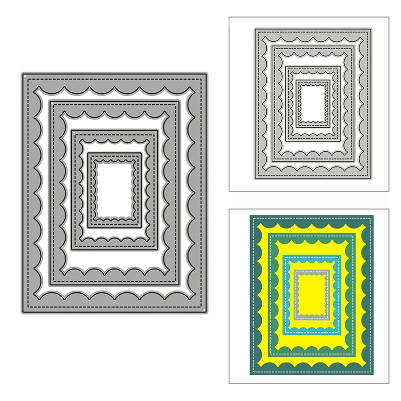 Новинка перевернутая зубчатая прямоугольная бирка 2020 металлические пресс-формы для «сделай сам» Скрапбукинг и изготовление карт Декор тис... 
Новинка перевернутая зубчатая прямоугольная бирка 2020 металлические пресс-формы для «сделай сам» Скрапбукинг и изготовление карт Декор тис...