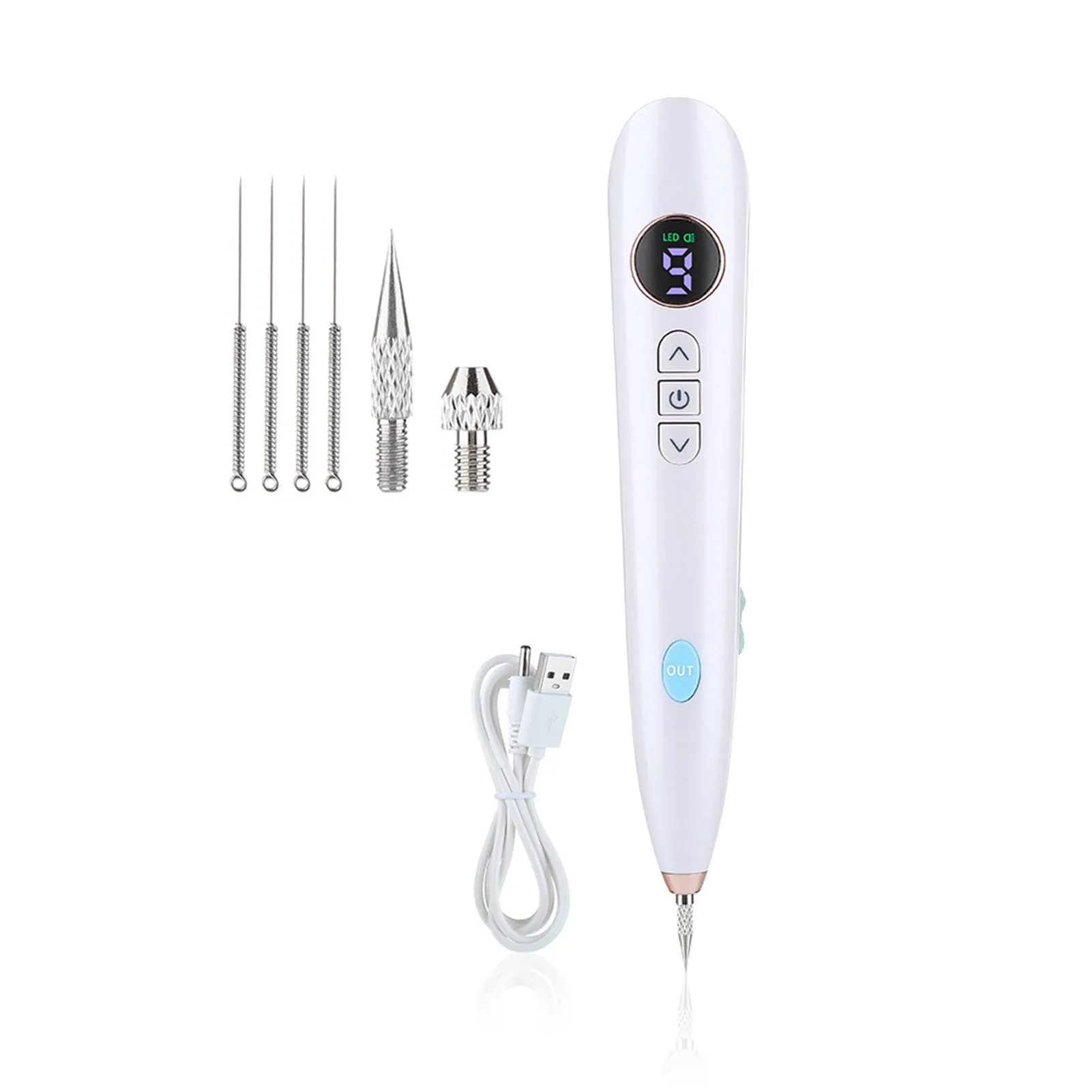 9 Mode Skin Tag Remover Warts Eliminator Plasma Pen Papillomas Laser Tattoo Removal Freckle Dark Spot Mole Cauterizer Kit
9 Mode Skin Tag Remover Warts Eliminator Plasma Pen Papillomas Laser Tattoo Removal Freckle Dark Spot Mole Cauterizer Kit