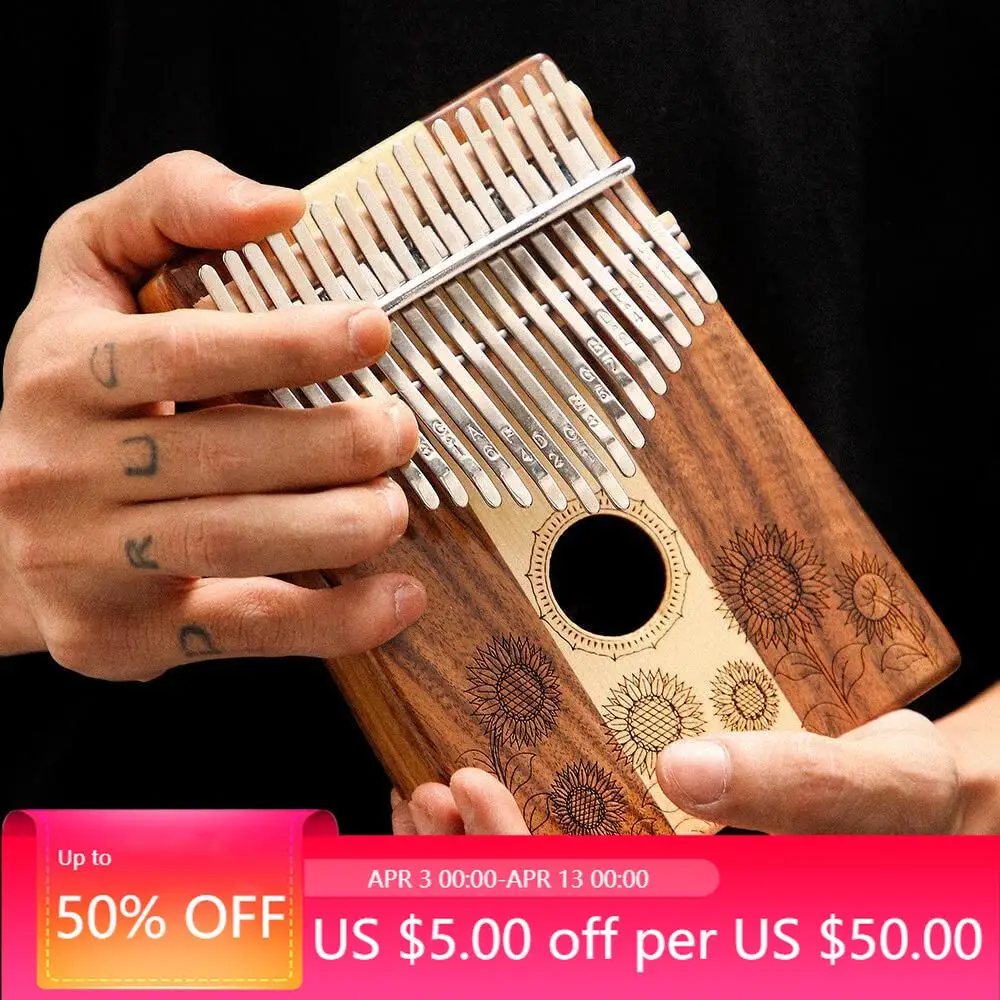 HLuru C Kalimba 17 keys Thumb piano Sun flower box type Plywood solid panel xylophone MapleTriloba Portable Musical instrument 
HLuru C Kalimba 17 keys Thumb piano Sun flower box type Plywood solid panel xylophone MapleTriloba Portable Musical instrument