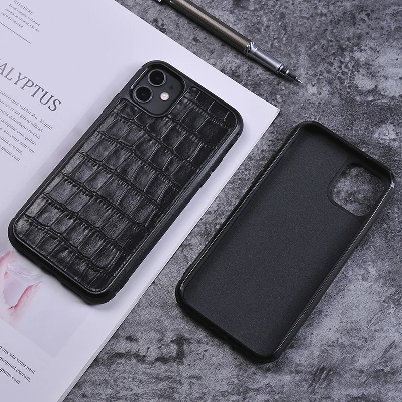 Fashion Black embossed Leather Crocodile Iphone Case for iphone Po11 custom name service
Fashion Black embossed Leather Crocodile Iphone Case for iphone Po11 custom name service