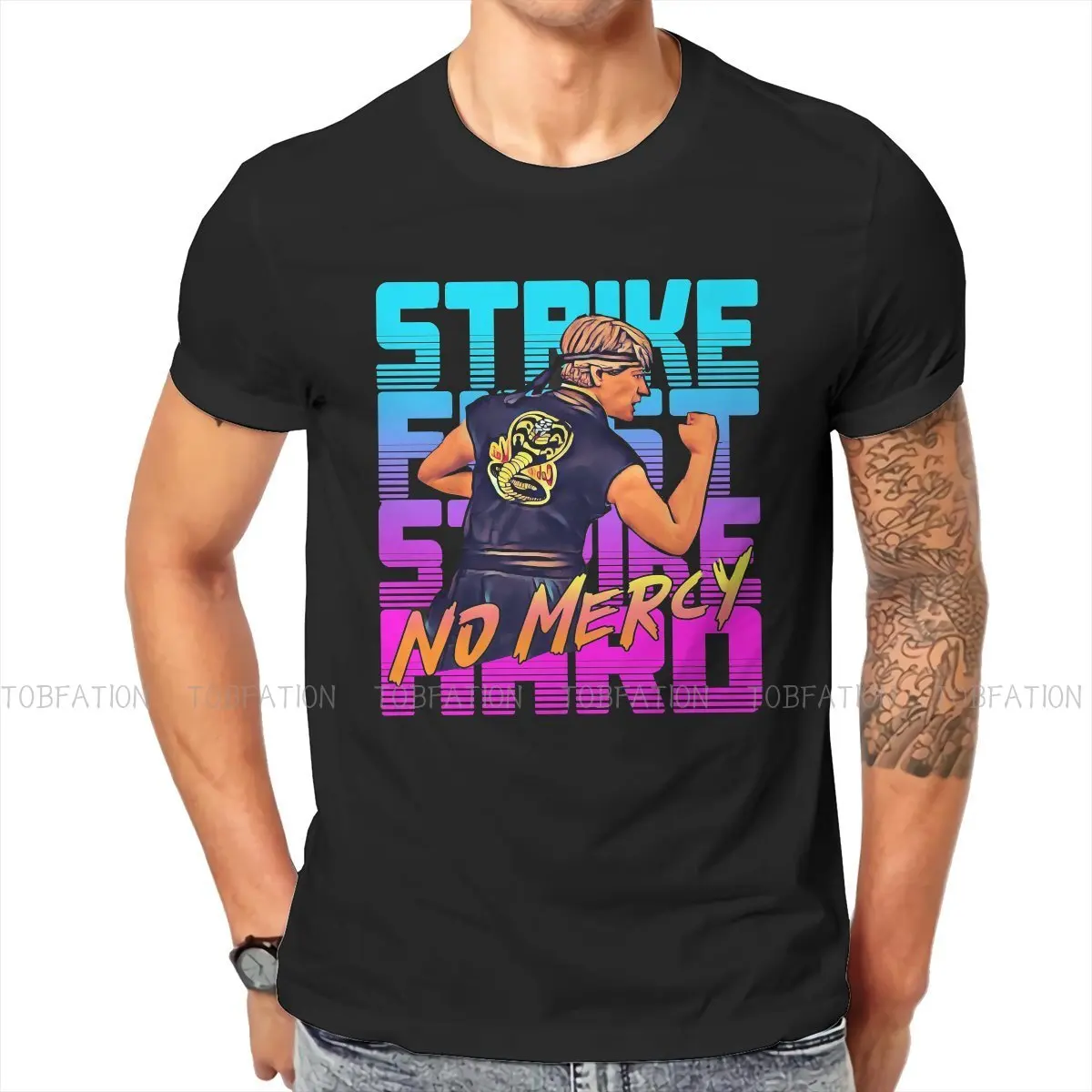Cobra Kai Action Comedy Movie TShirt for Men Shard No Mercy Humor Summer Sweatshirts T Shirt Novelty New Design Loose
Cobra Kai Action Comedy Movie TShirt for Men Shard No Mercy Humor Summer Sweatshirts T Shirt Novelty New Design Loose