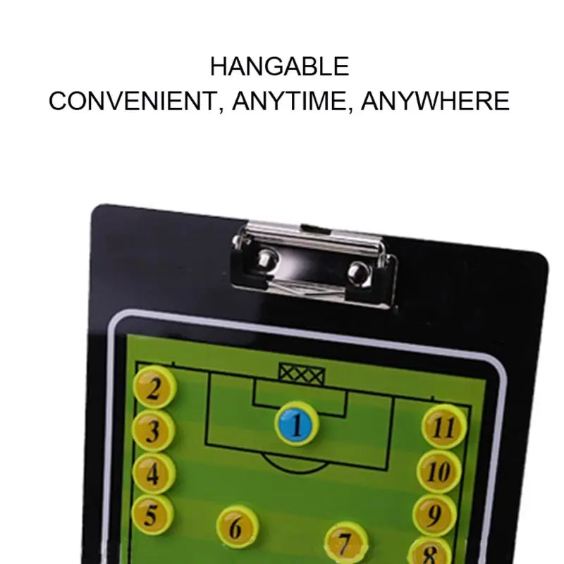 Football Tactics Research Clipboard Magnetic Folder Coaching PVC Board
Football Tactics Research Clipboard Magnetic Folder Coaching PVC Board