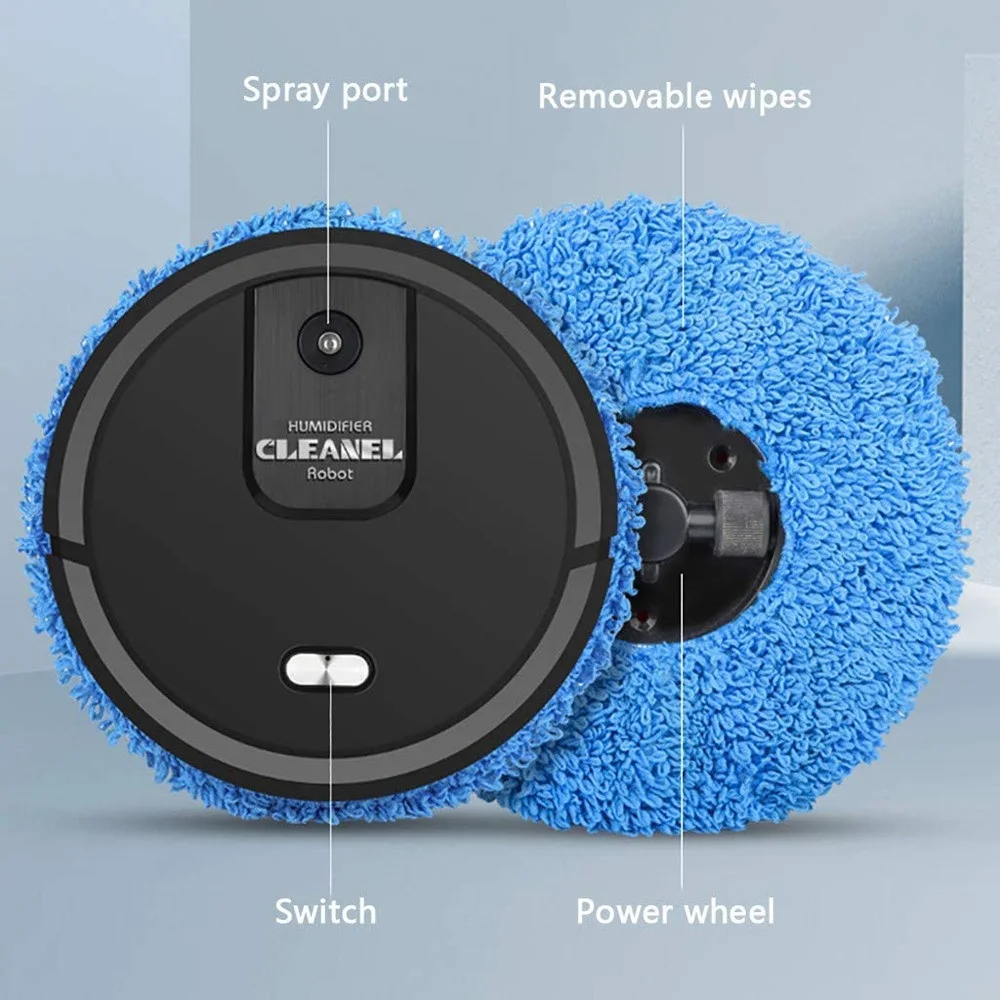 3 in 1 Smart Sweeping Robot Vacuum Cleaner Rechargeable Mopping Vacuum Cleaners Humidifier Spray Household Dry Wet Robot Cleaner
3 in 1 Smart Sweeping Robot Vacuum Cleaner Rechargeable Mopping Vacuum Cleaners Humidifier Spray Household Dry Wet Robot Cleaner