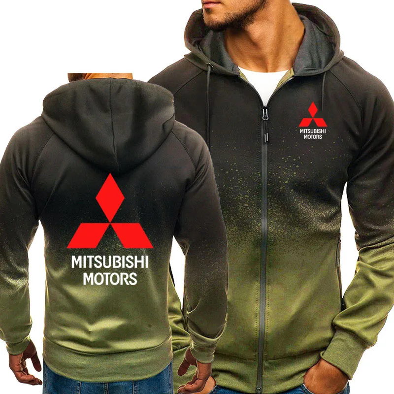 2021 Hoodies Men Mitsubishi Car Logo Print Casual Harajuku Gradient color Hooded Fleece Sweatshirts zipper Jacket Man Clothing
2021 Hoodies Men Mitsubishi Car Logo Print Casual Harajuku Gradient color Hooded Fleece Sweatshirts zipper Jacket Man Clothing