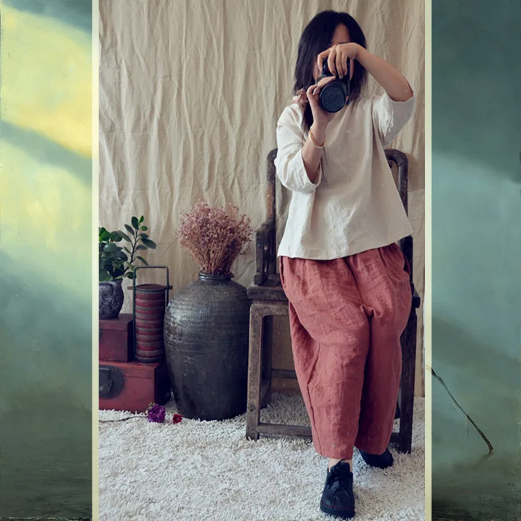Women Solid Color Loose Three Quarter Sleeve Tops Ladies Vintage Jacquard Blouse Female 2020 Shirt Retro Shirts Spring Summer
Women Solid Color Loose Three Quarter Sleeve Tops Ladies Vintage Jacquard Blouse Female 2020 Shirt Retro Shirts Spring Summer