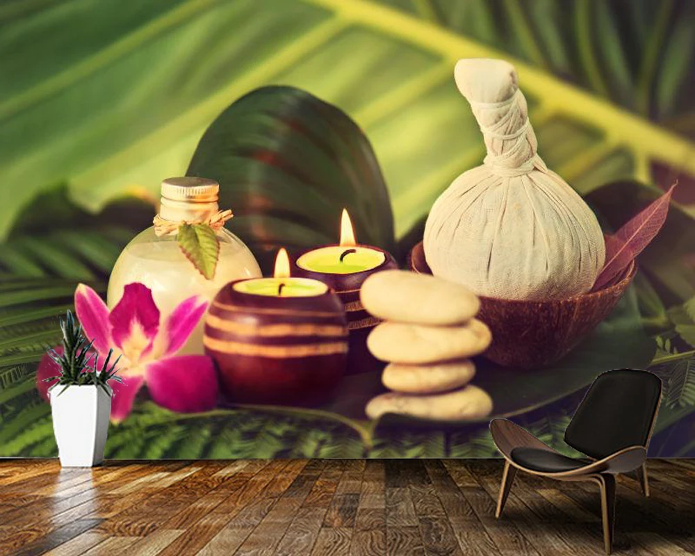 Papel de parede SPA still life with herbal balls and orchids SPA Yoga wallpaper,living room wall bedroom wall papers home decor
Papel de parede SPA still life with herbal balls and orchids SPA Yoga wallpaper,living room wall bedroom wall papers home decor