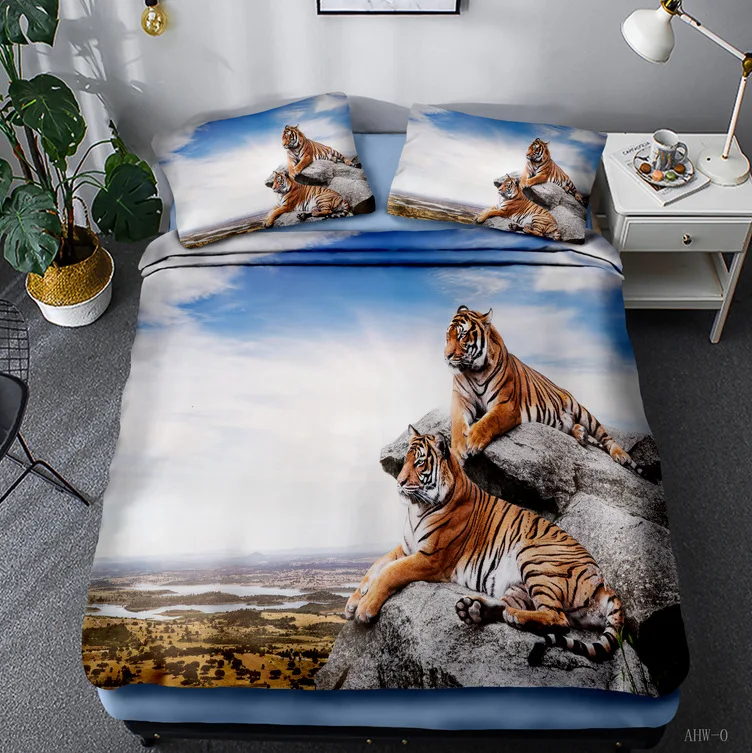 Duvet Cover Animal Tiger Lion 3d Printing Bedding Set Pillow Cases for Kids Adults Room Decor Winter Bedclothes Twin Queen King
Duvet Cover Animal Tiger Lion 3d Printing Bedding Set Pillow Cases for Kids Adults Room Decor Winter Bedclothes Twin Queen King