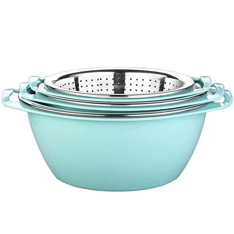 Double Drain Rice Washing Colander Basket Bowl Washing Kitchen Strainer Noodles Fruit Washing Basket for Rice
Double Drain Rice Washing Colander Basket Bowl Washing Kitchen Strainer Noodles Fruit Washing Basket for Rice