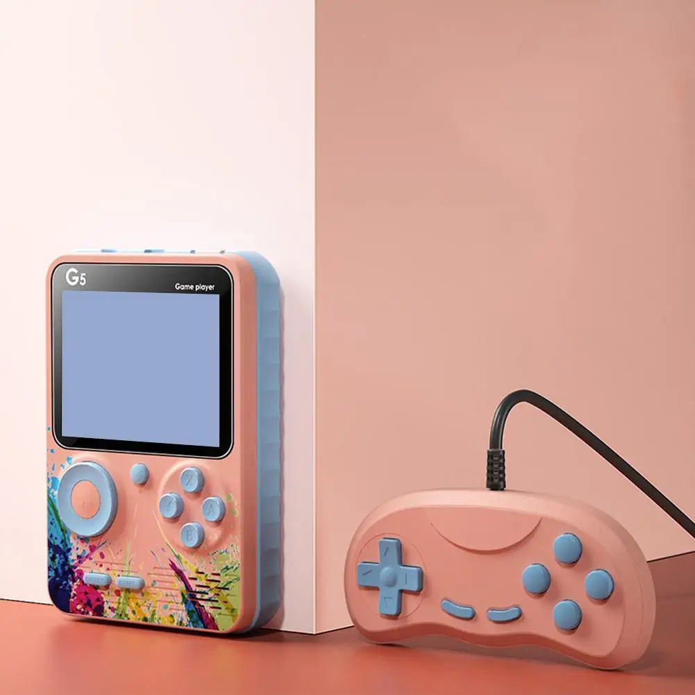 G5 USB Mini Retro Video Gaming Console Handheld Portable Large Pocket Classic Screen Game Players Games 500 3.0 Inch Built- C0H9
G5 USB Mini Retro Video Gaming Console Handheld Portable Large Pocket Classic Screen Game Players Games 500 3.0 Inch Built- C0H9