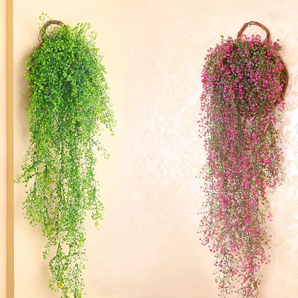 Emulational Admiralty Willow Green Planting Flower Vine, Rattan Living Room Plant Hanging Basket Flower, Decorative Wall Mount
Emulational Admiralty Willow Green Planting Flower Vine, Rattan Living Room Plant Hanging Basket Flower, Decorative Wall Mount
