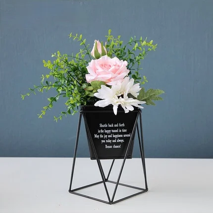 Home Decor Nordic Modern Creative Iron Art Vase Home Guest Restaurant Floral Craft Ornaments Living Room Decoration
Home Decor Nordic Modern Creative Iron Art Vase Home Guest Restaurant Floral Craft Ornaments Living Room Decoration