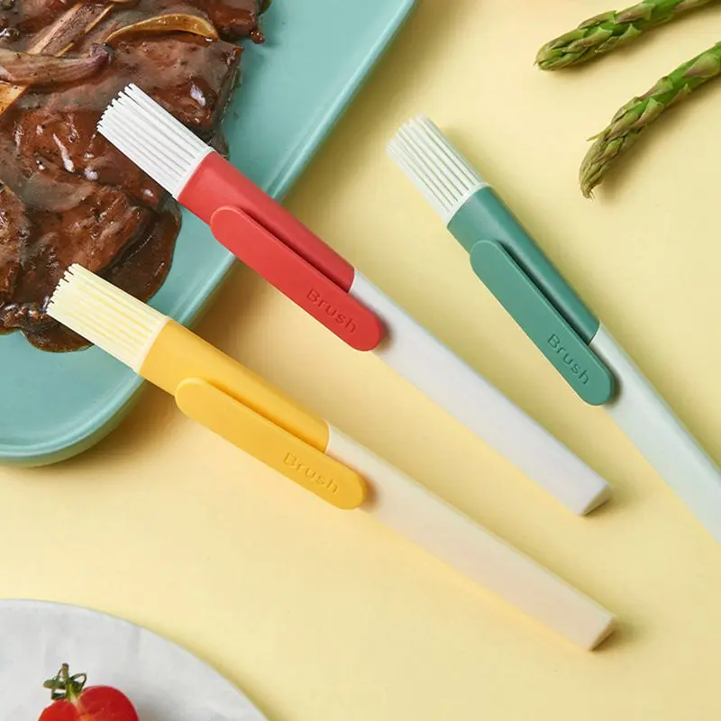 Portable Silicone Barbecue Oil Brush Heat Resistant Pastry Baking Pancake BBQ Camping Food Brush Kitchen Cooking Brush Supplies
Portable Silicone Barbecue Oil Brush Heat Resistant Pastry Baking Pancake BBQ Camping Food Brush Kitchen Cooking Brush Supplies