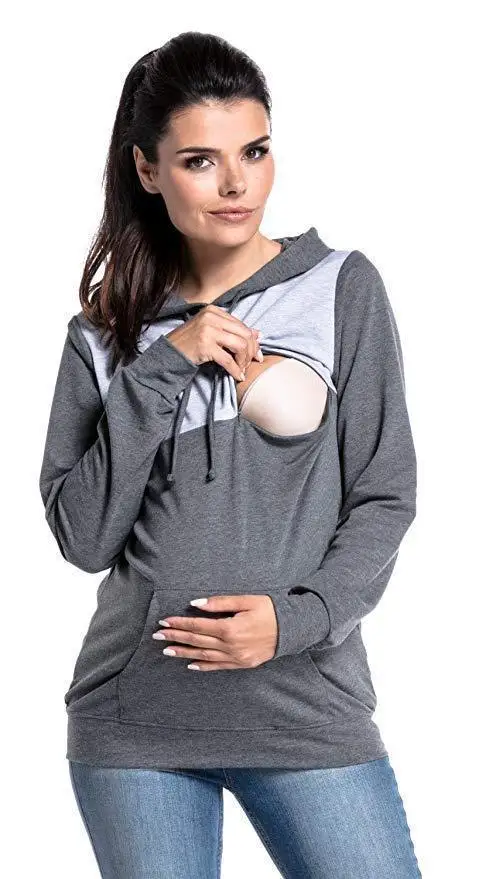 Women Casual Pregnant Long Sleeve O-neck Women Jacket Hot Casual Europe and America Autumn and Spring Hoodies
Women Casual Pregnant Long Sleeve O-neck Women Jacket Hot Casual Europe and America Autumn and Spring Hoodies