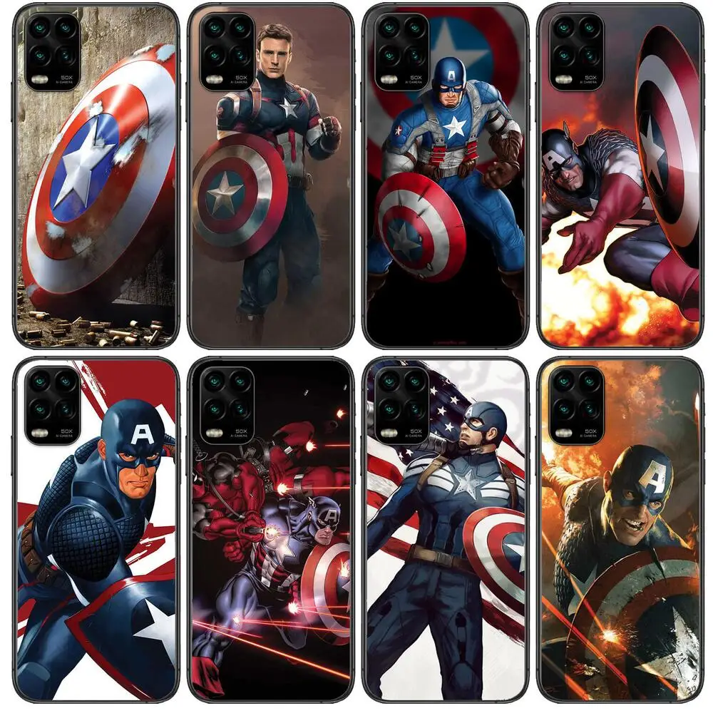Captain America cartoon Phone Case For XiaoMi Redmi Note 11 10 9S 8 7 6 5 A Pro T Y1 Anime Black Cover Silicone Back Pre style c
Captain America cartoon Phone Case For XiaoMi Redmi Note 11 10 9S 8 7 6 5 A Pro T Y1 Anime Black Cover Silicone Back Pre style c
