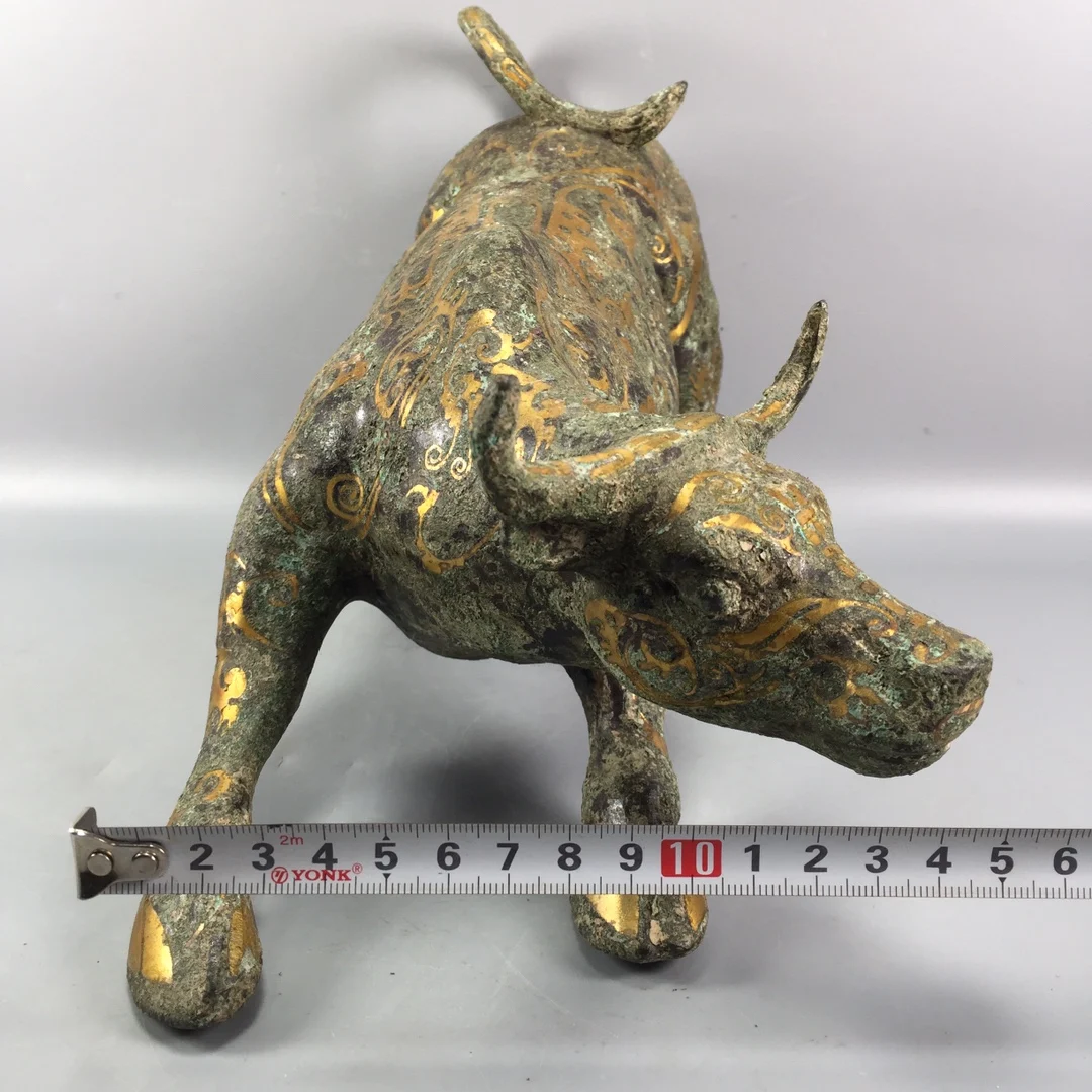 LaoJunLu Bronze Taurus Imitation antique bronze masterpiece collection of solitary Chinese traditional style jewelry 
LaoJunLu Bronze Taurus Imitation antique bronze masterpiece collection of solitary Chinese traditional style jewelry