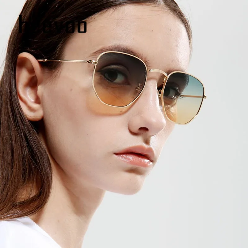 Модные солнцезащитные очки женские брендовые дизайнерские с маленькой оправой