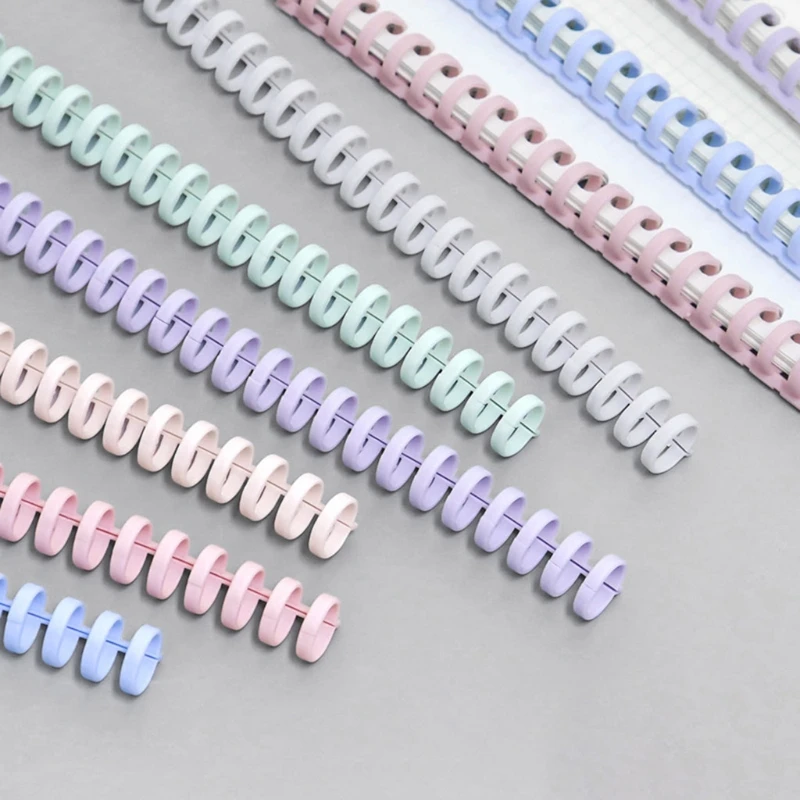 H05B 10 Pcs 30 Holes Circles Ring Loose-leaf Paper Book Scrapbook Album Binder Spiral A4 Notebook Binding Clips
H05B 10 Pcs 30 Holes Circles Ring Loose-leaf Paper Book Scrapbook Album Binder Spiral A4 Notebook Binding Clips