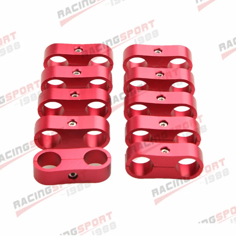 10PCS 8AN AN8 15.9mm RED Braided Hose Separator Clamp Fitting Adapter (Fuel Oil)
10PCS 8AN AN8 15.9mm RED Braided Hose Separator Clamp Fitting Adapter (Fuel Oil)