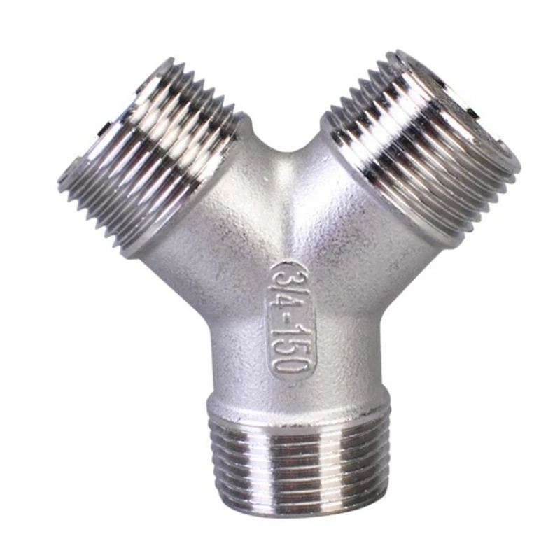 1/4'' - 2'' BSP Male Thread 304 Stainless Steel Equal 3 Ways Y Type DN8 - DN50 Water Pipe Fitting SS304 Joint Connector
1/4'' - 2'' BSP Male Thread 304 Stainless Steel Equal 3 Ways Y Type DN8 - DN50 Water Pipe Fitting SS304 Joint Connector