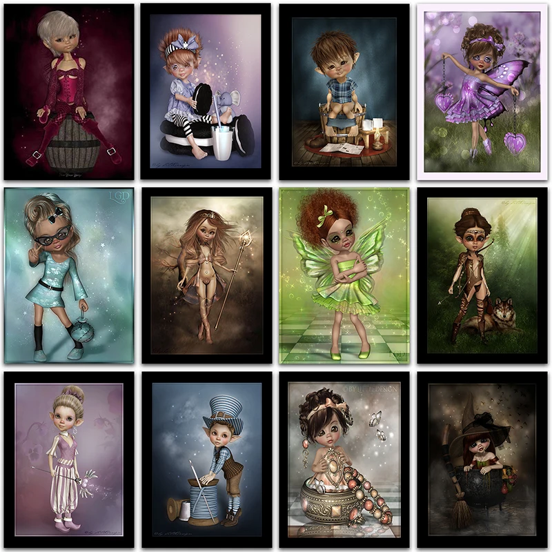 5D DIY Diamond Painting kit girl Elves Princess Art Full Square&Round Diamond embroidery Cross stitch Diamond mosaic home decor
5D DIY Diamond Painting kit girl Elves Princess Art Full Square&Round Diamond embroidery Cross stitch Diamond mosaic home decor
