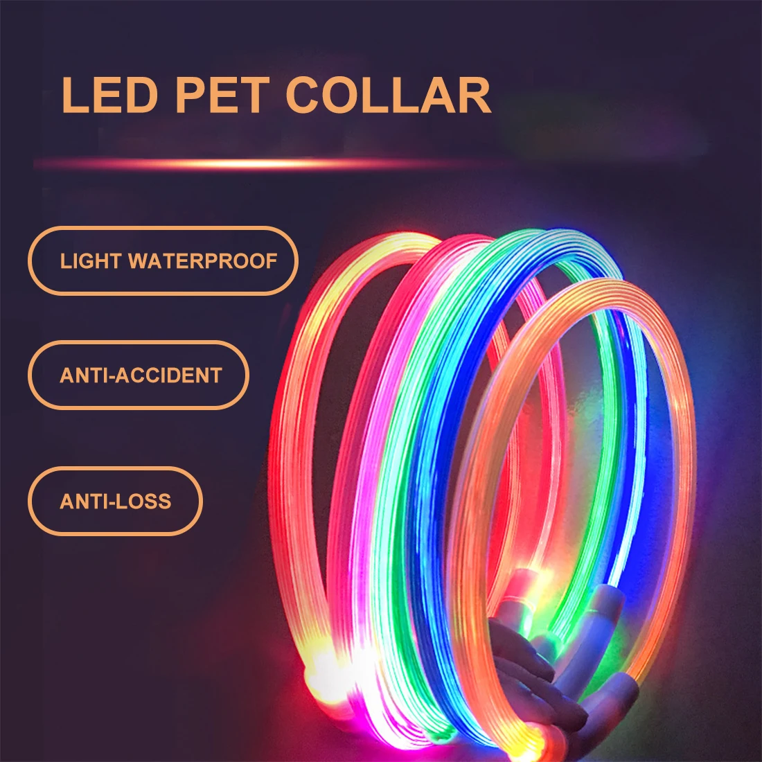 NEW Led Usb Dog Collar Pet Dog Collar Night Dog Collars Glowing Luminous Rechargeable LED Night Safety Flashing Glow Pet collar
NEW Led Usb Dog Collar Pet Dog Collar Night Dog Collars Glowing Luminous Rechargeable LED Night Safety Flashing Glow Pet collar