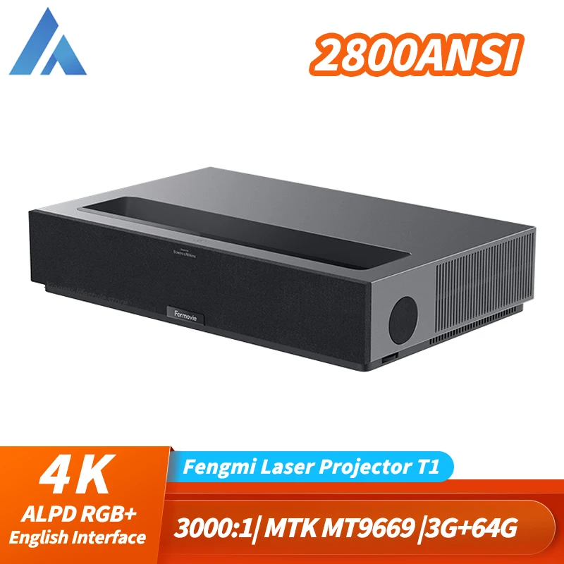 2022 New Fengmi 4K Ultra HD Projector T1 ALPD RGB+ Panchromatic Laser Projection TV 2800ANSI Lumens Dolby Atmos Home Theater
2022 New Fengmi 4K Ultra HD Projector T1 ALPD RGB+ Panchromatic Laser Projection TV 2800ANSI Lumens Dolby Atmos Home Theater