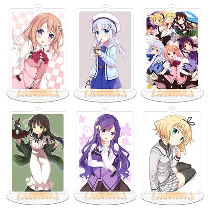 Anime Is the order a rabbit Cocoa Kafuu Chino 8-9cm Cosplay Acrylic Figure Stand Figure Kids Gift Toy
Anime Is the order a rabbit Cocoa Kafuu Chino 8-9cm Cosplay Acrylic Figure Stand Figure Kids Gift Toy