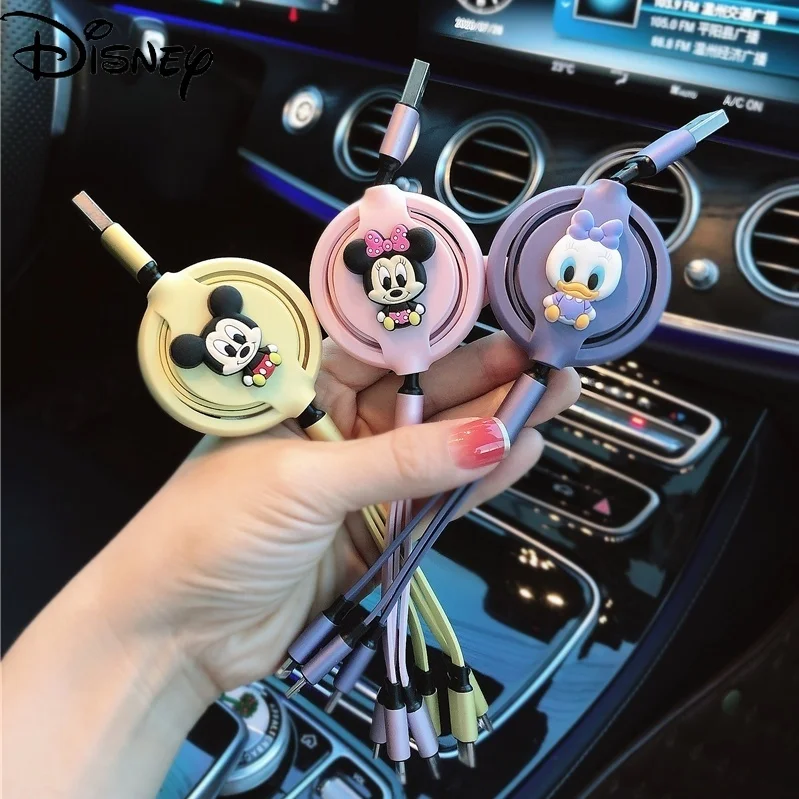 Disney Cartoon Mickey Mouse Cute Creative Personality Multi-function Car Universal Data Cable
Disney Cartoon Mickey Mouse Cute Creative Personality Multi-function Car Universal Data Cable