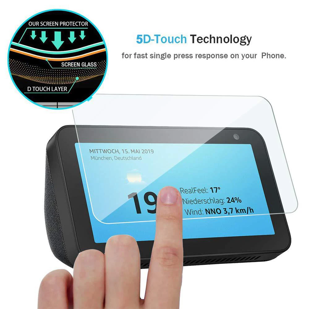 for Amazon Echo Show 5 Show 8 HD 8.0" 2020 Tempered Glass Screen Protector Anti-Scratch Table Film
for Amazon Echo Show 5 Show 8 HD 8.0" 2020 Tempered Glass Screen Protector Anti-Scratch Table Film
