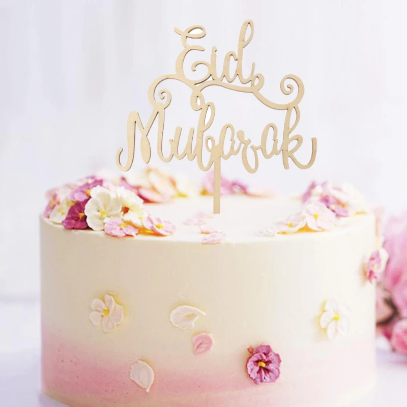Wood Eid Mubarak Ramadan Wedding Cake Topper Muslim Islam Hajj Decoration Craft
Wood Eid Mubarak Ramadan Wedding Cake Topper Muslim Islam Hajj Decoration Craft