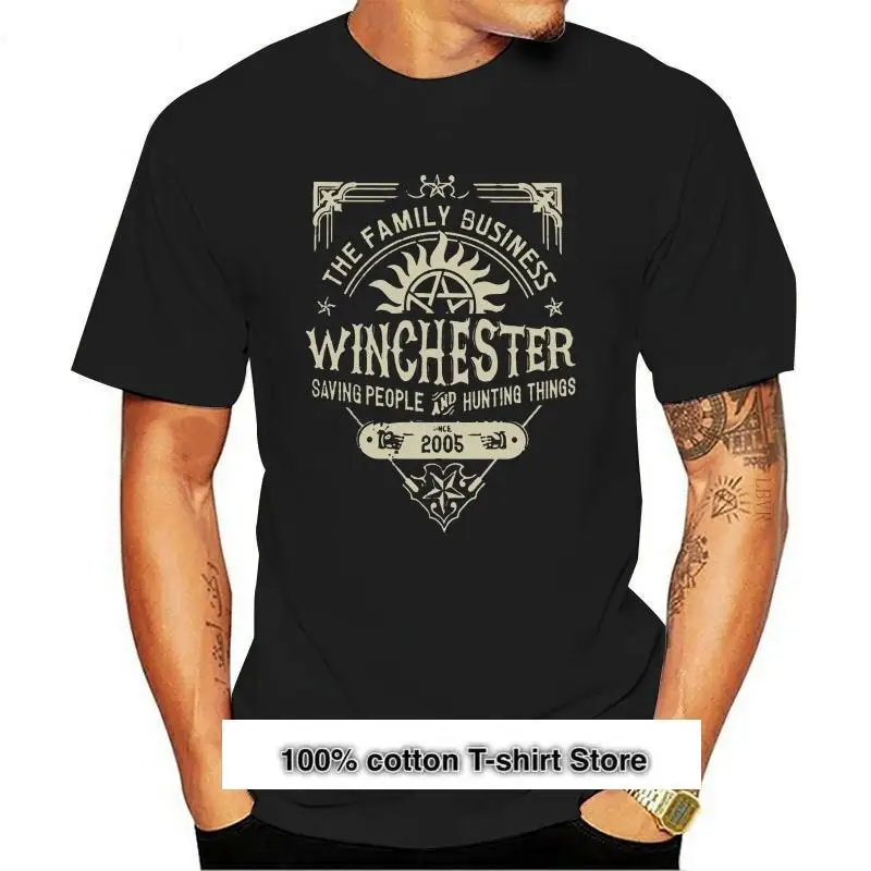 Nuevo Hip Hop Supernatural Winchester negocio T Shirt para hombres 2021 diseño 2021 camiseta de gran tamaño Homme camiseta 
Nuevo Hip Hop Supernatural Winchester negocio T Shirt para hombres 2021 diseño 2021 camiseta de gran tamaño Homme camiseta