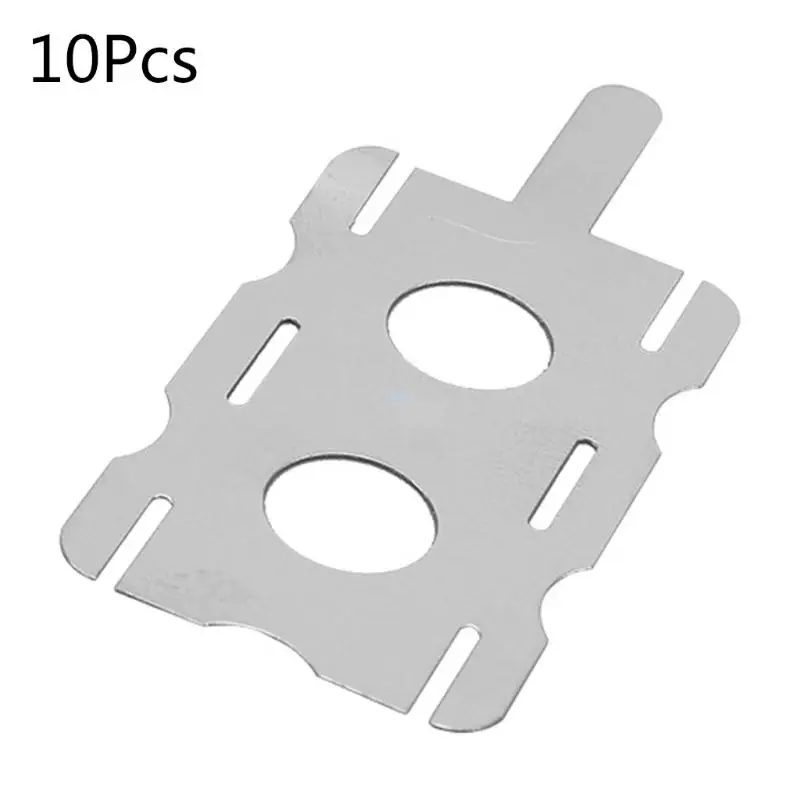 10 Pieces Portable Nickel Plated Welding Sheet for Battery Spot Welding Machine Welder Washers Exquisite Appearance
10 Pieces Portable Nickel Plated Welding Sheet for Battery Spot Welding Machine Welder Washers Exquisite Appearance