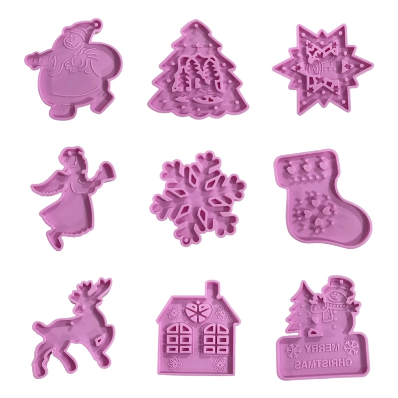 Shiny Glossy Christmas Keychain Silicone Epoxy Resin Mold DIY Keychain Pendant Jewelry for Valentine Gift Craft L5YB
Shiny Glossy Christmas Keychain Silicone Epoxy Resin Mold DIY Keychain Pendant Jewelry for Valentine Gift Craft L5YB