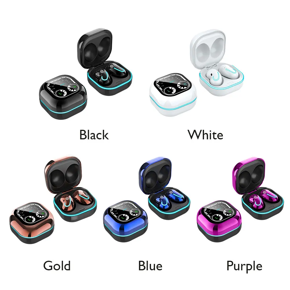 S6 SE TWS 5.1 Bluetooth Earphones Wireless Touch Control HiFi Sound Binaural Call Sport Earbuds Breathing Lamp Time Dial Shows
S6 SE TWS 5.1 Bluetooth Earphones Wireless Touch Control HiFi Sound Binaural Call Sport Earbuds Breathing Lamp Time Dial Shows