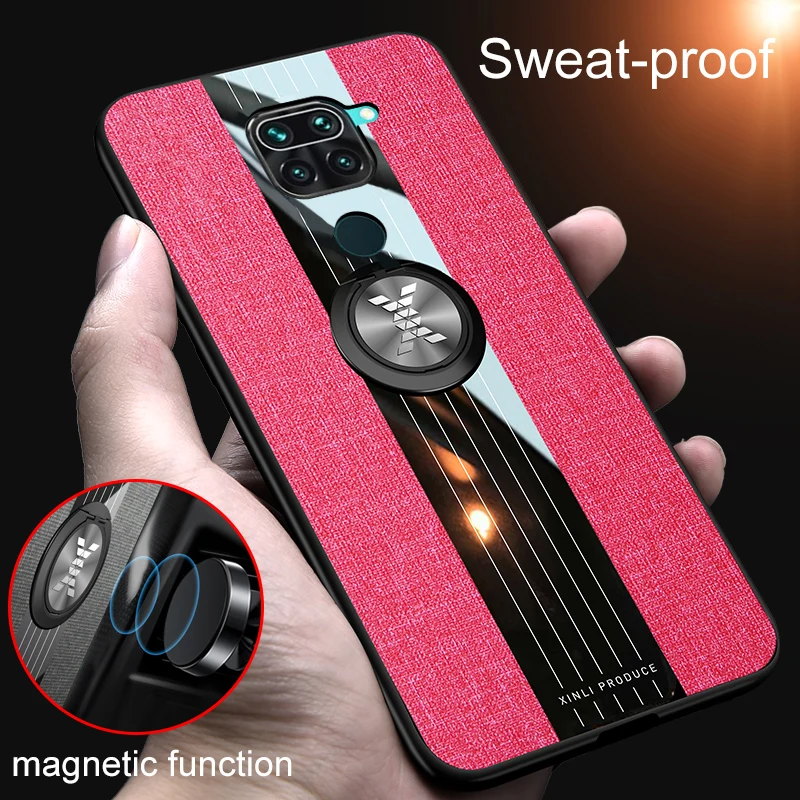 Luxury Protection Phone Case For Xiaomi Redmi Note 9 Pro Max 9S Anti-fall Cloth Pattern Armor With Magnetic Bracket Back Cover
Luxury Protection Phone Case For Xiaomi Redmi Note 9 Pro Max 9S Anti-fall Cloth Pattern Armor With Magnetic Bracket Back Cover