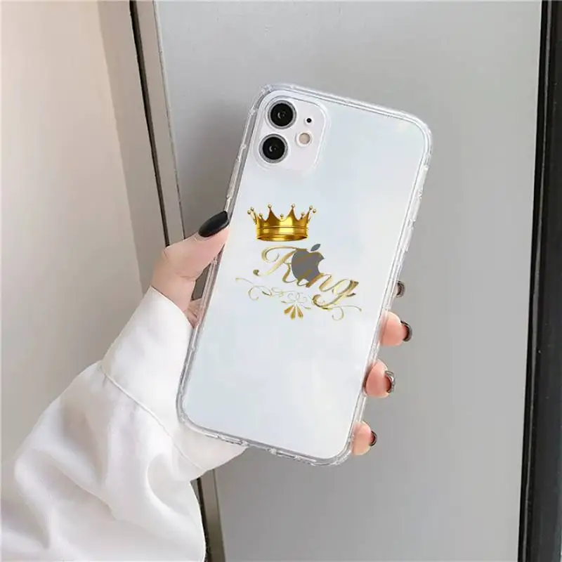 King Crown fashion cool Phone Case Transparent for iPhone 11 12 mini pro XS MAX 8 7 6 6S Plus X 5S SE 2020 XR
King Crown fashion cool Phone Case Transparent for iPhone 11 12 mini pro XS MAX 8 7 6 6S Plus X 5S SE 2020 XR