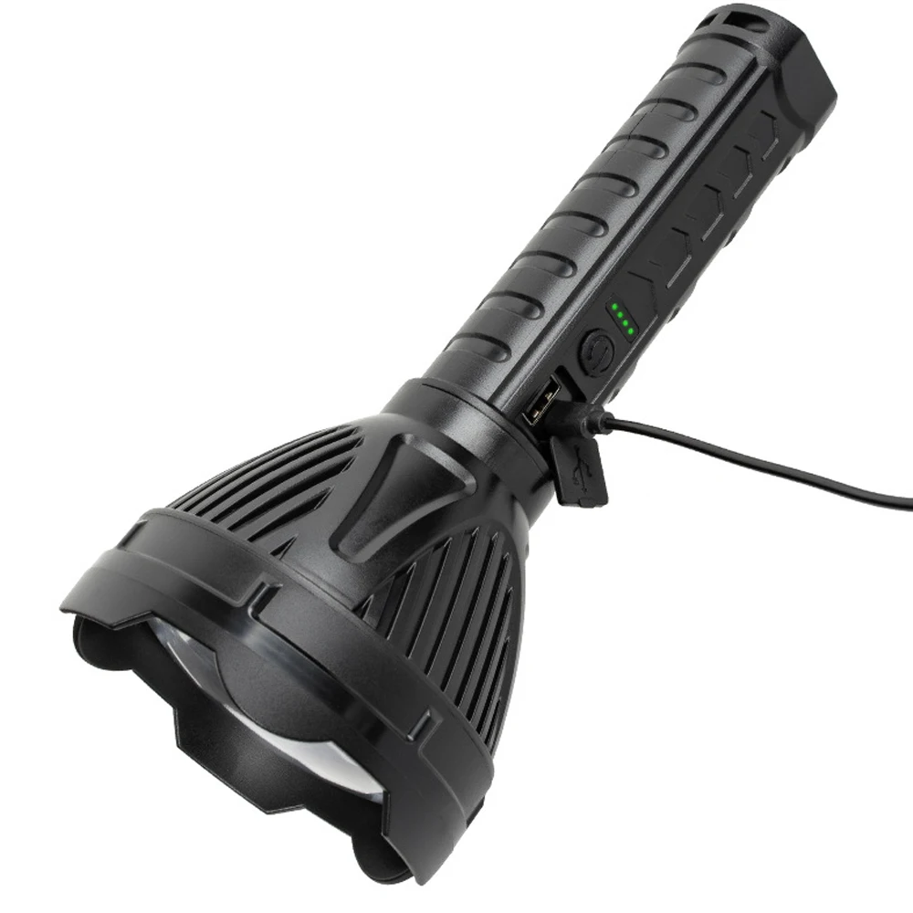 500LM COB LED Emergency Flashlight Torch 18650 USB Rechargeable Hunting Spotlight 4Modes Camping Light Powerbank Warning Strobe
500LM COB LED Emergency Flashlight Torch 18650 USB Rechargeable Hunting Spotlight 4Modes Camping Light Powerbank Warning Strobe