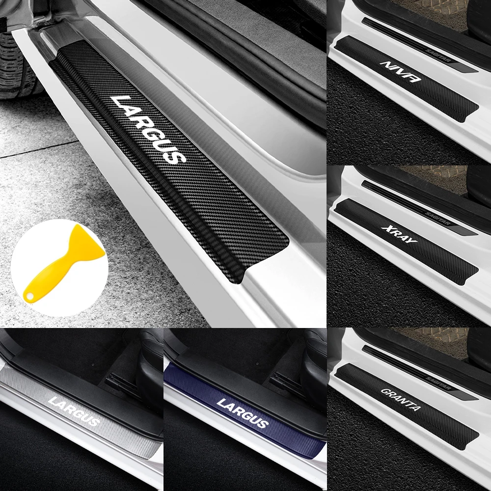 4Pcs/set Car Door Threshold Carbon Fiber Logo Sticker Decoration For Lada Largus Niva Granta Xray Priora Vesta Kalina Vaz Samara
4Pcs/set Car Door Threshold Carbon Fiber Logo Sticker Decoration For Lada Largus Niva Granta Xray Priora Vesta Kalina Vaz Samara