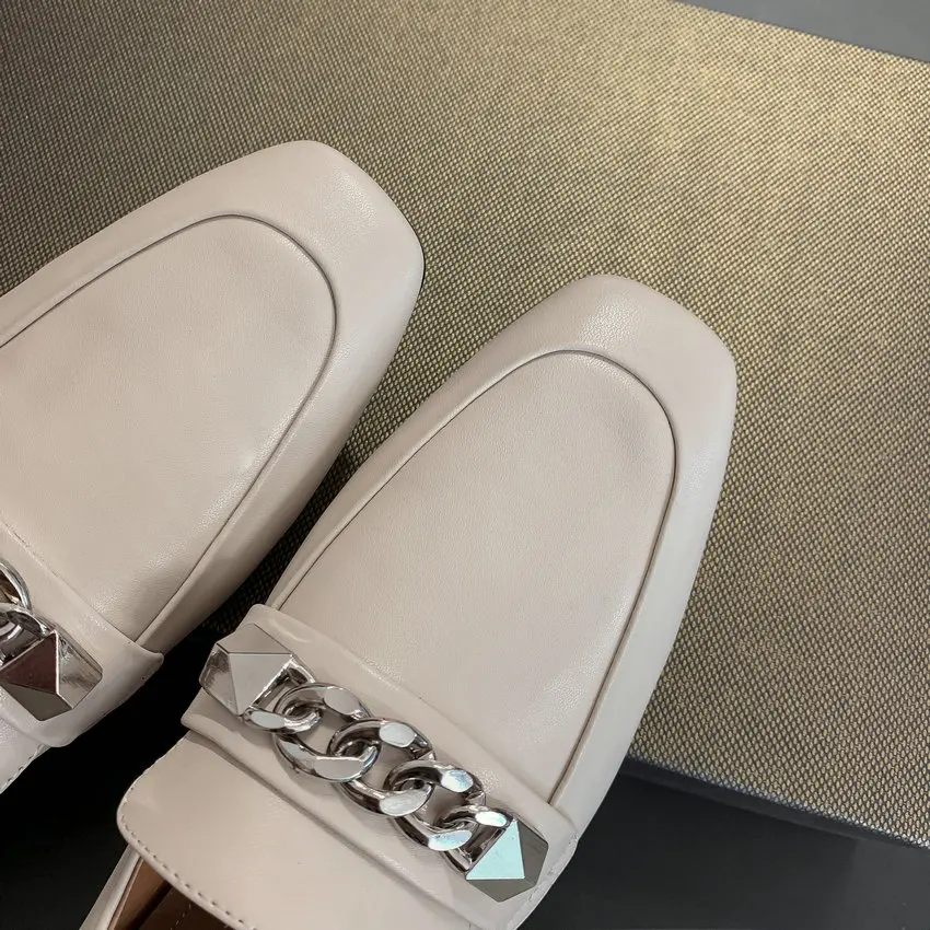 QUTAA 2021 Square Heel Spring Autumn Casual Ladies Flats Round Toe Cow Leather+PU Slip On Women Shoes Big Size 34-39 
QUTAA 2021 Square Heel Spring Autumn Casual Ladies Flats Round Toe Cow Leather+PU Slip On Women Shoes Big Size 34-39