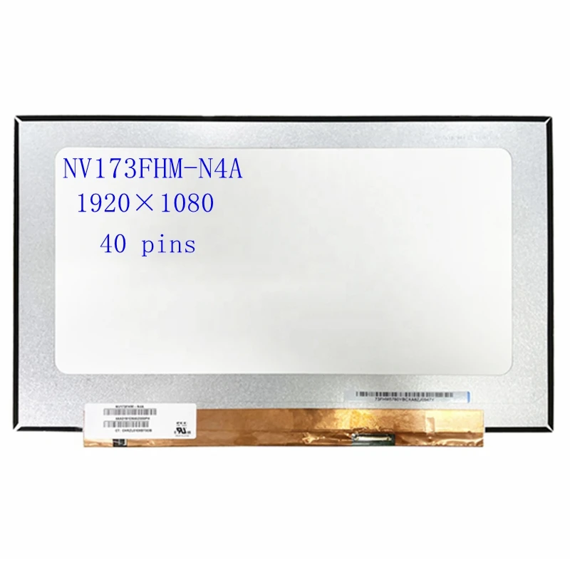 17.3 inch Laptop LCD Display Screen NV173FHM-N4A 144HZ FHD 1920*1080 EDP 40 Pins Replacement Panel
17.3 inch Laptop LCD Display Screen NV173FHM-N4A 144HZ FHD 1920*1080 EDP 40 Pins Replacement Panel