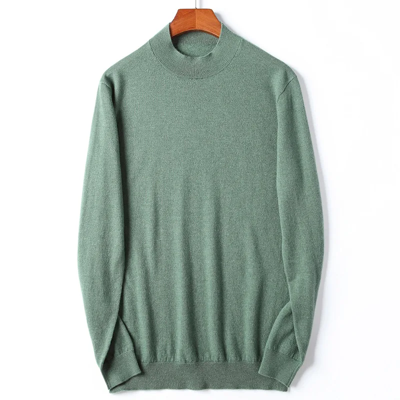 100% Wool Warm Anti-wrinkle Quality Fashion Man Knitted Pullover Winter Knitwear Male Casual Long Sleeve Mock Neck Men Sweater
100% Wool Warm Anti-wrinkle Quality Fashion Man Knitted Pullover Winter Knitwear Male Casual Long Sleeve Mock Neck Men Sweater