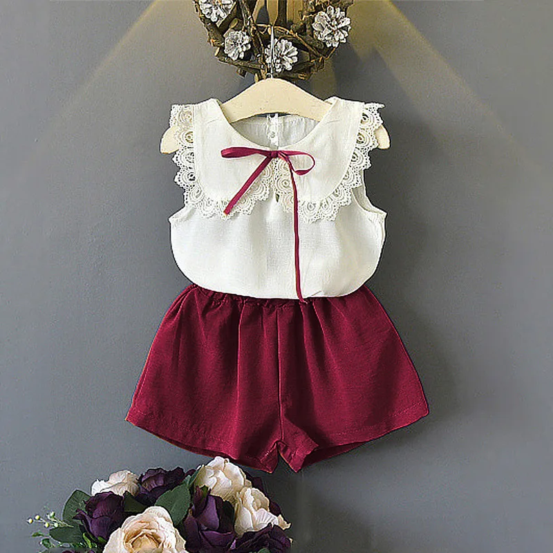 2021 Summer Explosion Children's Clothing 2-6 Years Girl Set Lace Doll Collar Top And Chiffon Skirt Set
2021 Summer Explosion Children's Clothing 2-6 Years Girl Set Lace Doll Collar Top And Chiffon Skirt Set