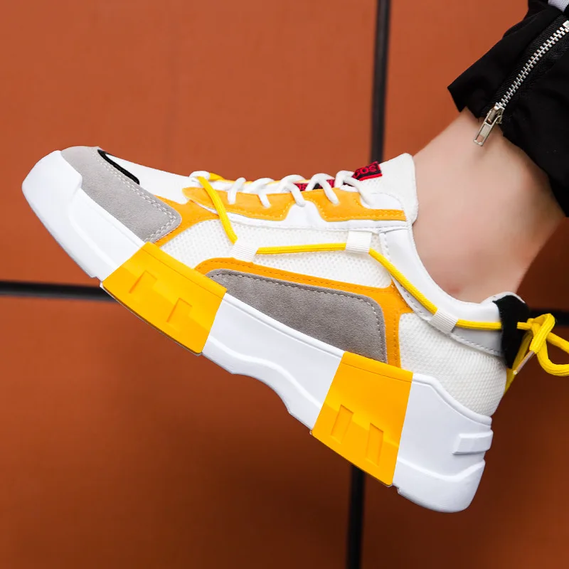 Men Shoes Lightweight Comfortable Sneakers Fashion Lace-up Sneakers Men Thick Bottom Men Mesh Running Shoes
Men Shoes Lightweight Comfortable Sneakers Fashion Lace-up Sneakers Men Thick Bottom Men Mesh Running Shoes