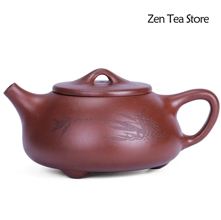 

Yixing Raw Ore Purple Mud Stone Scoop Tea Kettle Zisha Teapots Health Beauty Kettles TeaPot Purple Clay Tea Pots Filter Tea Set