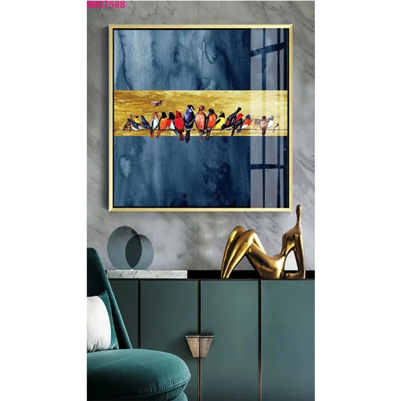 Nordic Cartoon Colored Birds Anime Posters Cyan Wall Art Print Modern Canvas Oil Painting Decorative Pictures Home Bedroom Decor
Nordic Cartoon Colored Birds Anime Posters Cyan Wall Art Print Modern Canvas Oil Painting Decorative Pictures Home Bedroom Decor