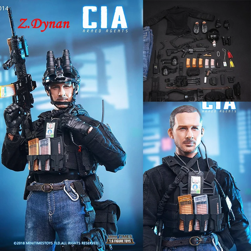 Mini Times Toys M014 1/6 CIA Secret Agent Soldier Navy SEAL Team Complete Soldiers Action Figure Collections
Mini Times Toys M014 1/6 CIA Secret Agent Soldier Navy SEAL Team Complete Soldiers Action Figure Collections