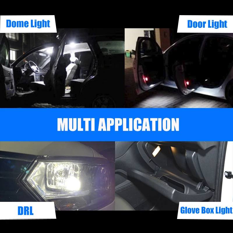 2Pces T10 W5w LED 6000K Bright Light For Car Wedge Parking Light 168 194 Interior Bulb Reading Dome Lamp DRL 6000K 15 SMD 12V
2Pces T10 W5w LED 6000K Bright Light For Car Wedge Parking Light 168 194 Interior Bulb Reading Dome Lamp DRL 6000K 15 SMD 12V