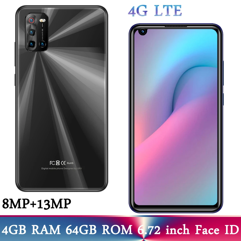 4G LTE Note10 4G RAM+64G ROM Face ID Front/Back Camera Android Global Smartphones 8MP+13MP 6.72" Mobile Phone Celulares Unlocked
4G LTE Note10 4G RAM+64G ROM Face ID Front/Back Camera Android Global Smartphones 8MP+13MP 6.72" Mobile Phone Celulares Unlocked
